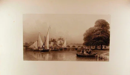 View of Folly Bridge in the Year 1827