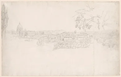 Fantasy Panorama of Rome from St. Peter