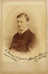 Portrait of the Composer Alexander Glazunov