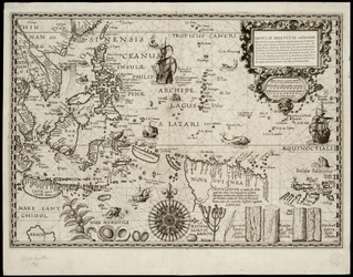 Moluccas Islands, famous for their abundance of spices distributed worldwide
