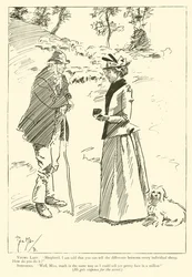 Cartoon by Phil May, from the 1890s