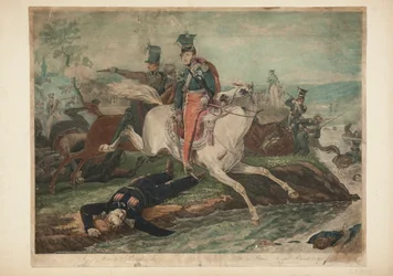 Prince Józef Poniatowski Dies While Crossing the Elster on 19 October 1813