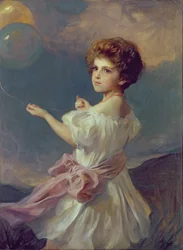 Girl with Balloons