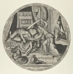 Judith from Famous Women from the Old Testament, set of 6