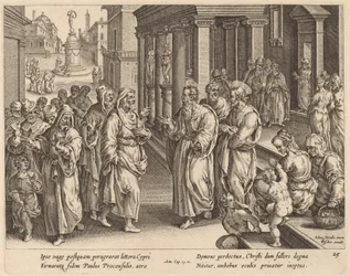 Saint Paul Disputes the Sorcerer