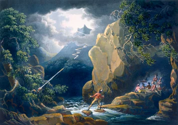 The Flash of Lightening: Caught in a Mountain Storm