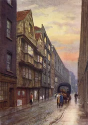 Wych Street, Strand, looking North-West, 1901