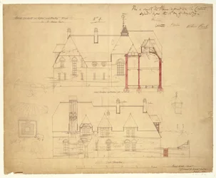 Elevations for The Red House, Bexley Heath