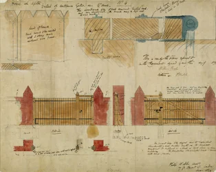 Plans and elevations for The Red House, Bexley Heath