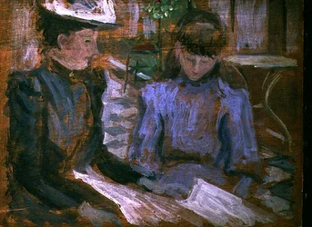 Mother and Daughter, Boulogne, c.1894