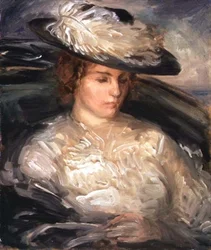 Portrait of Miss Scobell in a Bathchair (The Convalescent)