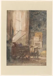 Corner in the Studio of Philip Zilcken