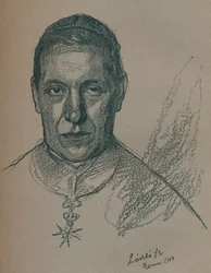 Sketch-Portrait of His Eminence Cardinal Rampolla