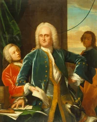 Jan Albert Sichterman with His Son Jan Albert