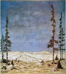 Mountain Landscape (Winter Landscape)