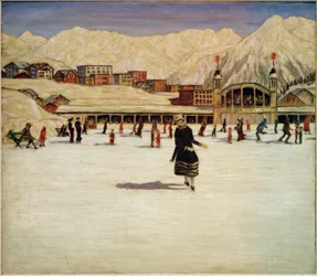 Ice Rink in Davos