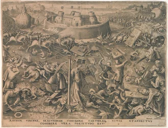 Fortitude from The Seven Virtues, 1559