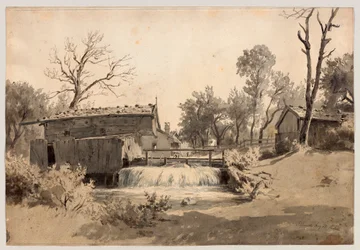 Mill on the Stream near Schliersee