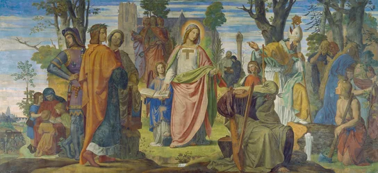 The Arts Being Introduced to Germany by Christianity