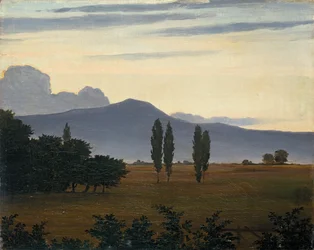 View to the Taunus Mountains