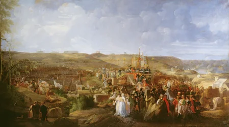 Napoleon at a Camp in Boulogne Distributing the Cross of the Legion of Honour, 16th August, 1804