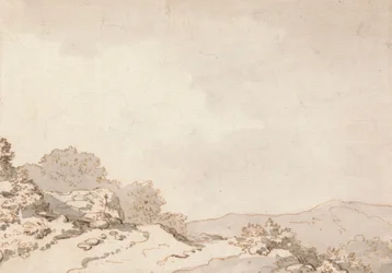 A Path on a Hilltop
