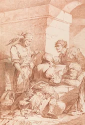Corps de Garde (Barbarians Defeated by a Book)