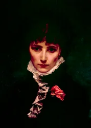 Portrait of Comedian Sarah-Henriette Bernard (Detail)