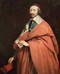 Portrait of Armand Jean du Plessis, Cardinal de Richelieu