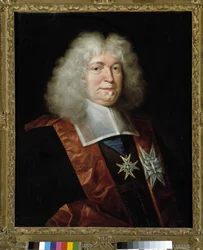 Portrait of Louis Boucherat (1616-1699) French magistrate and chancellor