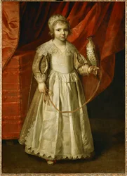 Child with Falcon, Probably Anne-Marie de Chevreuse, Aged 5