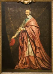 Portrait of Armand Jean du Plessis Cardinal de Richelieu