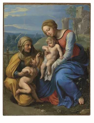 The Holy Family with a Sparrow