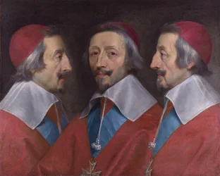 Triple Portrait of the Head of Richelieu