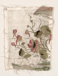 Coverlet Fragment, c. 1760-1770