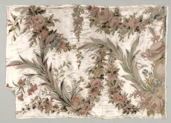 Coverlet Fragment, c. 1760-1770
