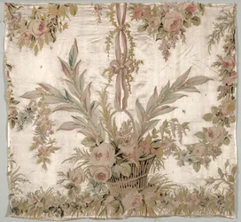 Coverlet Fragment, c. 1760-1770