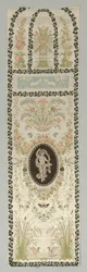 Wall Covering with Classical Figure, late 1700s - early 1800s