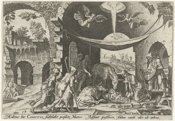 Adoration by the Shepherds (Days of Calamity of the Jewish People series)