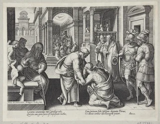 Cornelius Kneeling Before St. Peter