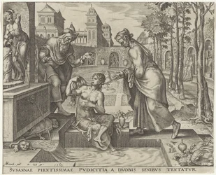 Elders Trying to Seduce Susanna