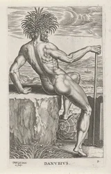 River God Danubius (series: River and Sea Gods, Semideorum Marinorum amnicorumque sigillariae imagines perelegantes)