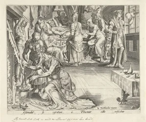 Tamar Cooking for Amnon (History of Tamar and Amnon)
