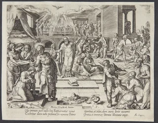 The Apostles Baptizing in Jerusalem