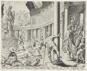 The Destruction of the Temple of Ashtoreth, Chemosh and Milcom