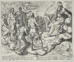 The Sons of God, Satan, Amongst Them, Present Themselves Before the Lord