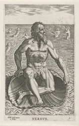 Sea God Nereus (River and Sea Gods, Elegant Images of Marine and River Demigods)