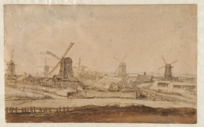 Sawmills outside the Raampoort