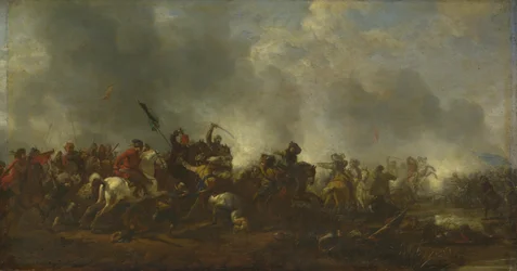 Cavalry attacking Infantry