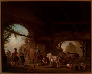 Genre Scene on a Farmstead